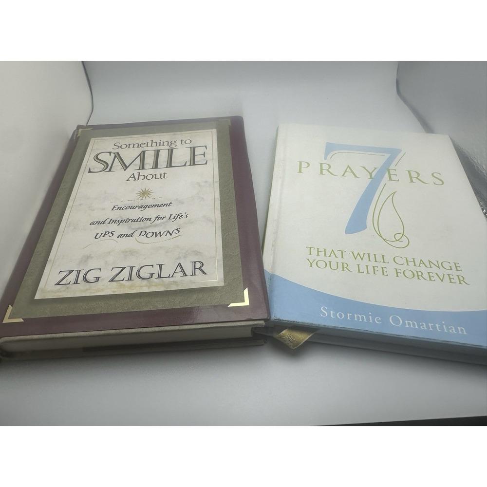 Lot of 2: Motivational & Encouraging Books & Prayers‎ (Hardbacks)